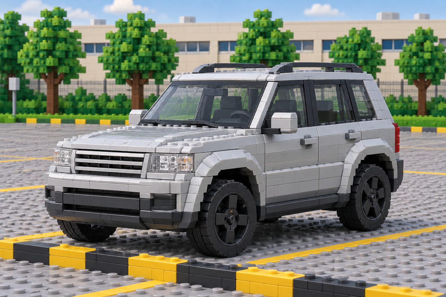 Фото авто: вид сверху, кино и блочная 3D-сцена